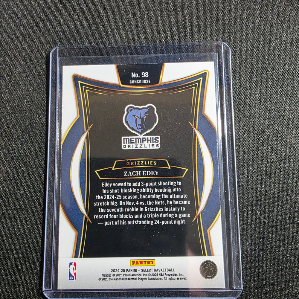 ROOKIE ADEM BONA 2024-25 Panini Select - Premier Level #196 Blue (RC) (76ERS)