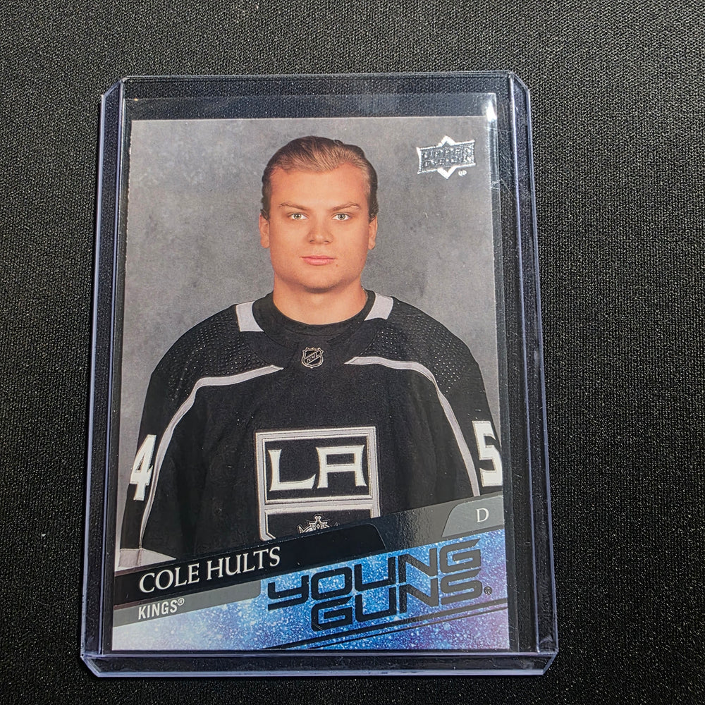 2020-21 UD Extended Cole Hults Young Guns #724 Los Angeles Kings