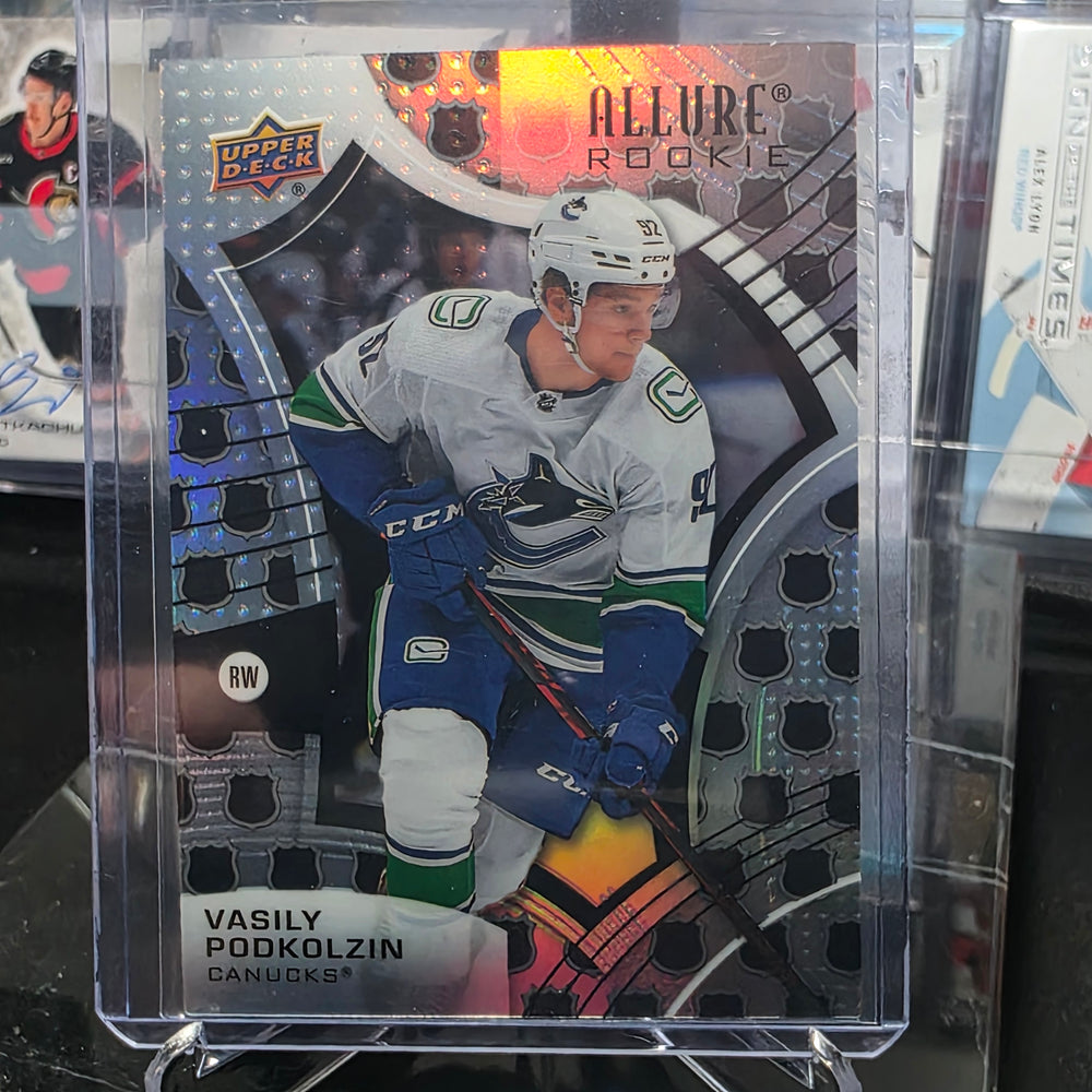 2021-22 Upper Deck Allure Vasily Podkolzin #107 Rookie Vancouver Canucks