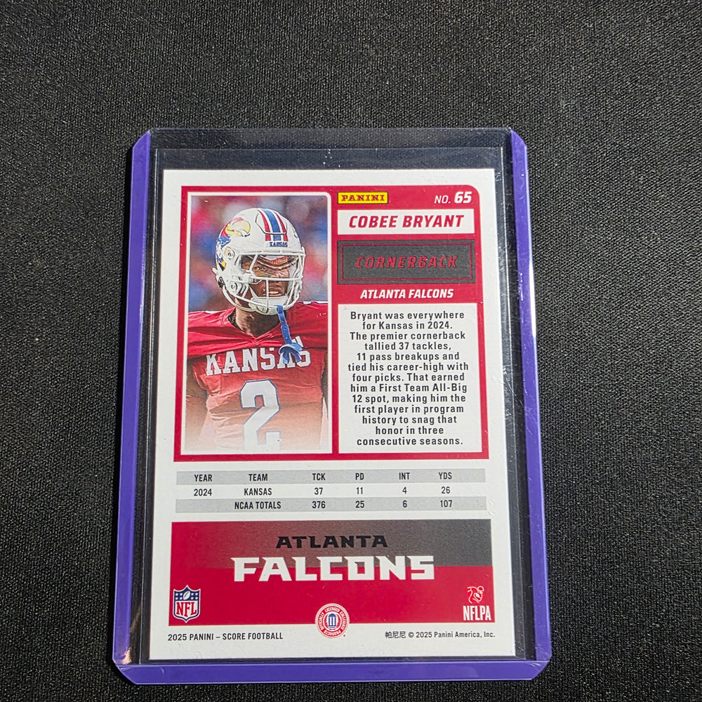 2025 Score - Rookies Cobee Bryant #65 Pumpkin (RC)