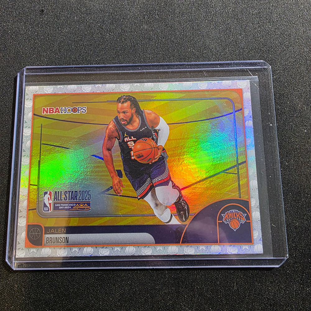 Topps 2025-26 NBA Hoops All-Stars Jalen Brunson New York Knicks #278