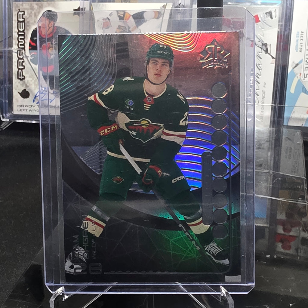 2024-25 Upper Deck Extended Series Liam Ohgren #TDR-17 Triple Dimensions Reflections Minnesota Wild