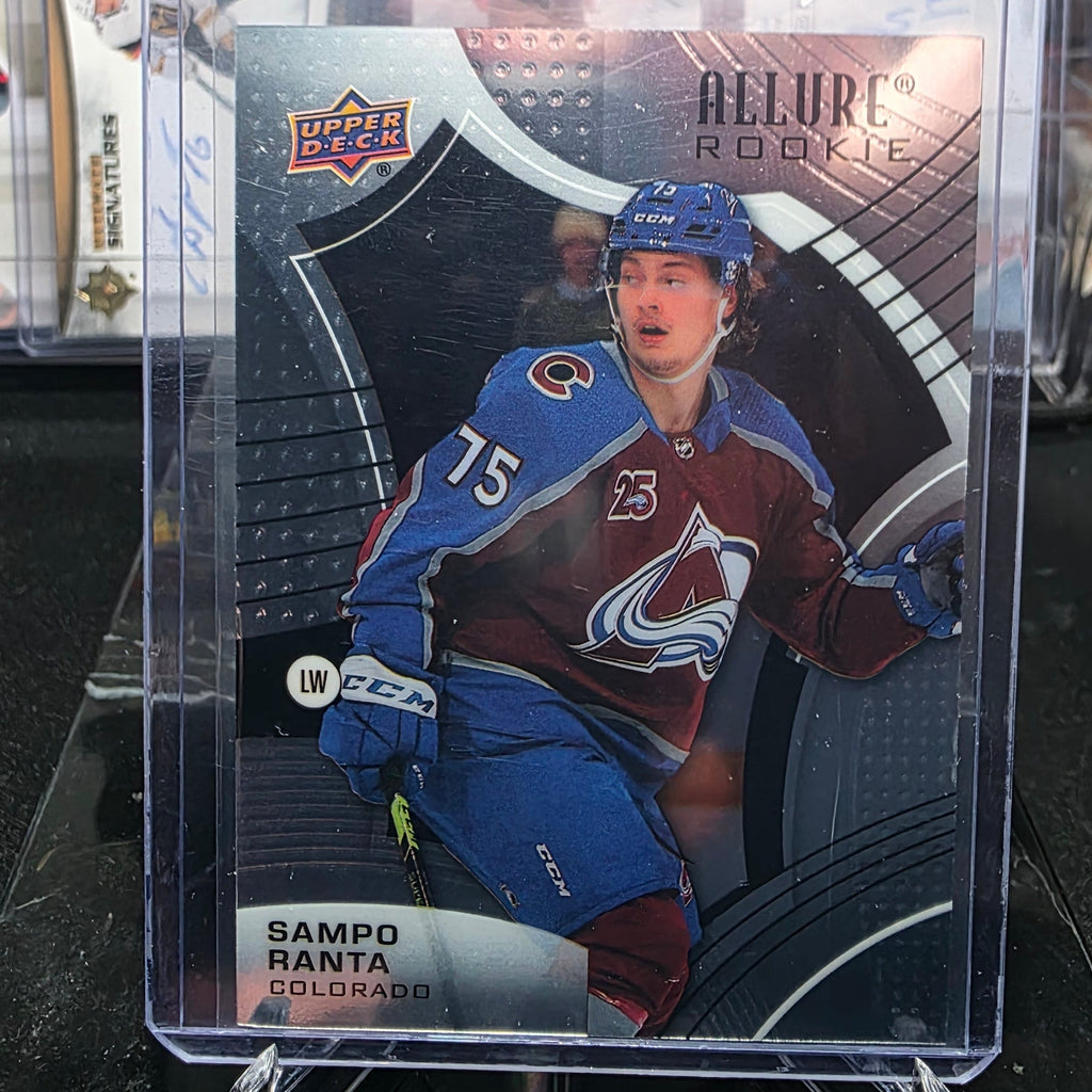 2021-22 Upper Deck Allure Sampo Ranta #141 Rookie Colorado Avalanche