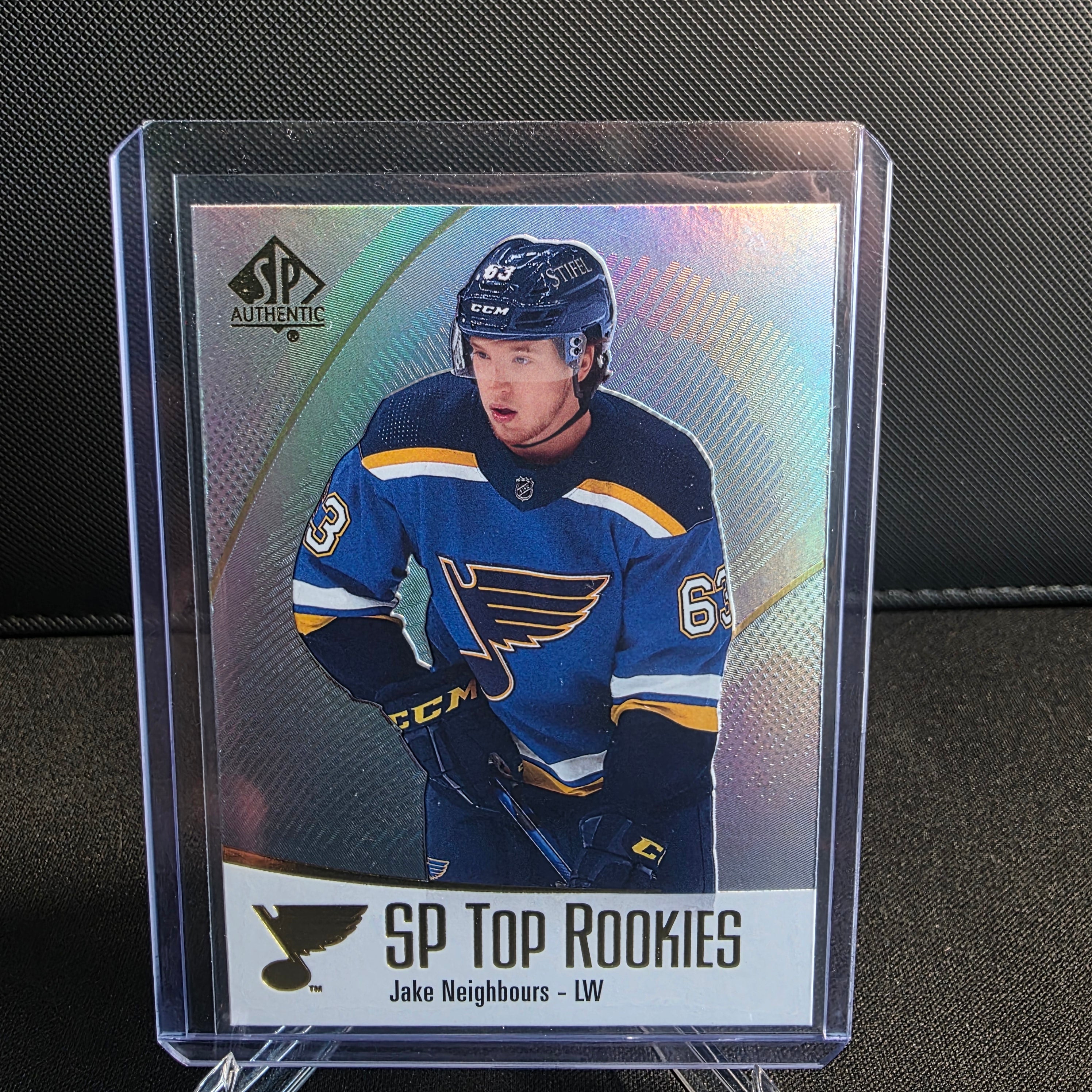 2021-22 SP Authentic SP Top Rookies TR-22 Jake Neighbours St. Louis Blues