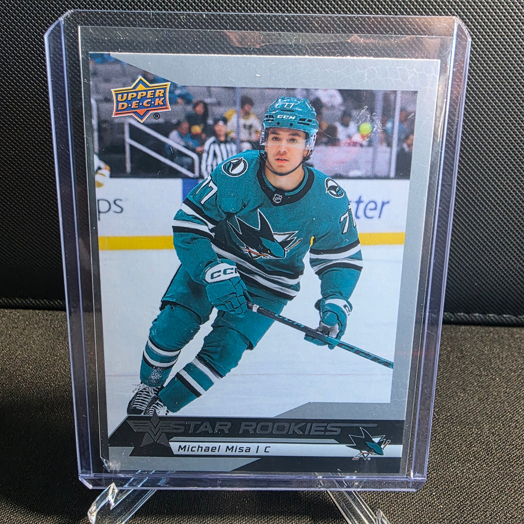 2025-26 Upper Deck Star Rookies Box Set 13 Michael Misa San Jose Sharks