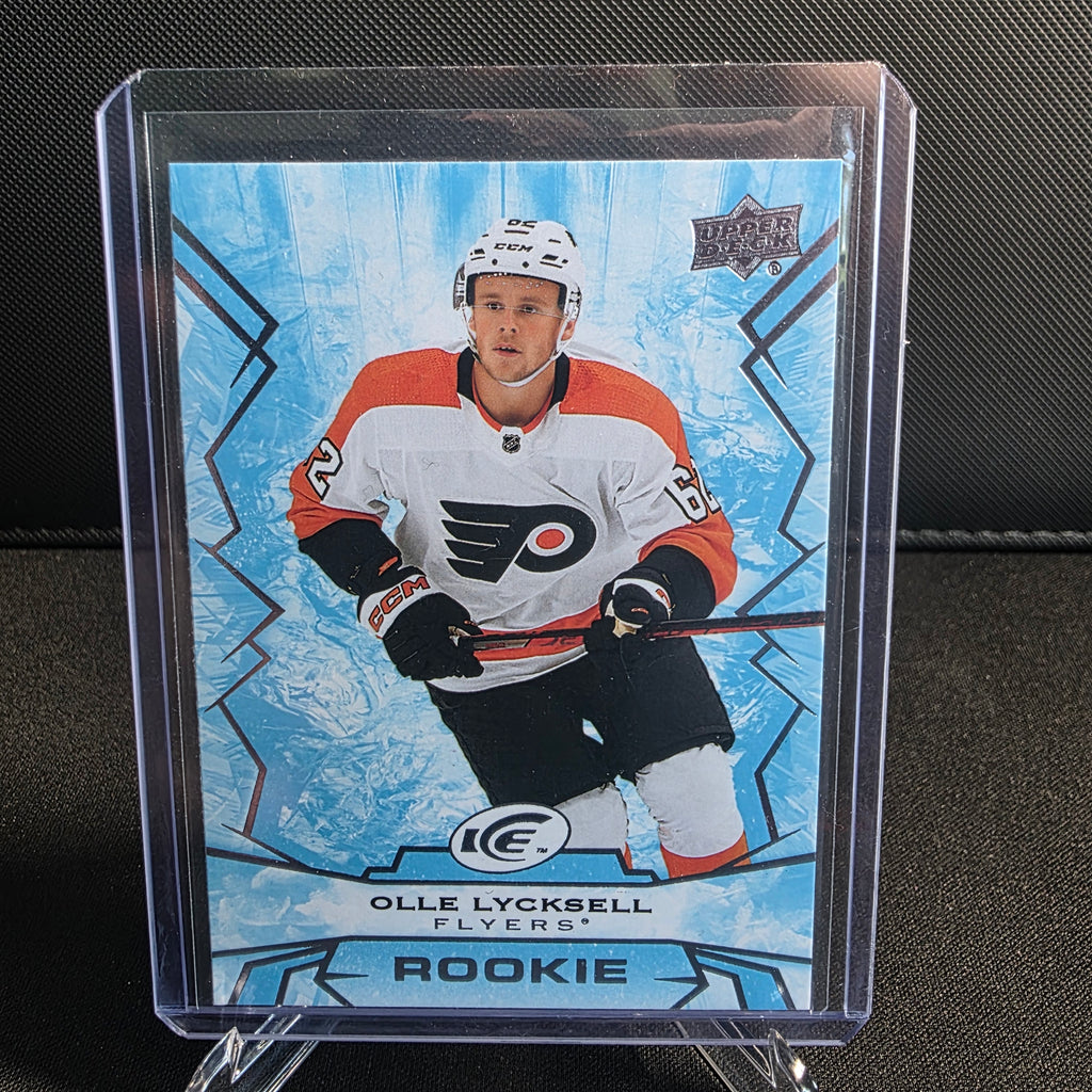 2022-23 Upper Deck Ice Rookie 121 Olle Lycksell Philadelphia Flyers