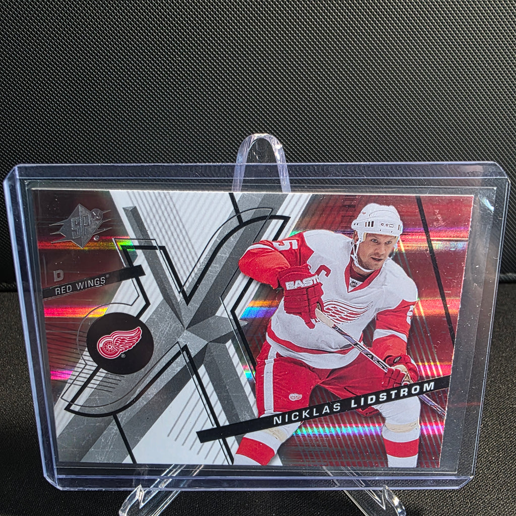 2008-09 Upper Deck SPx 62 Nicklas Lidstrom Detroit Red Wings
