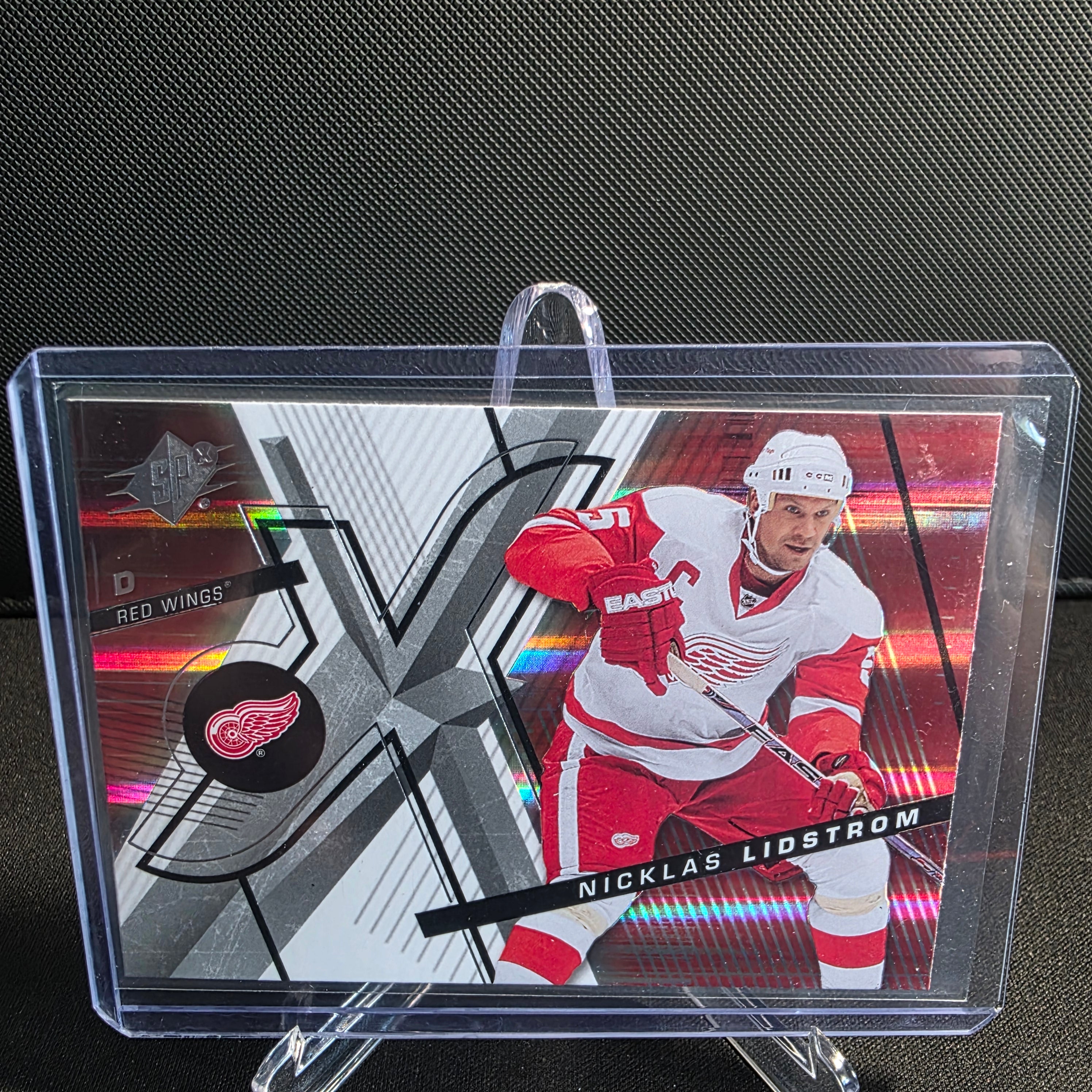 2008-09 Upper Deck SPx 62 Nicklas Lidstrom Detroit Red Wings