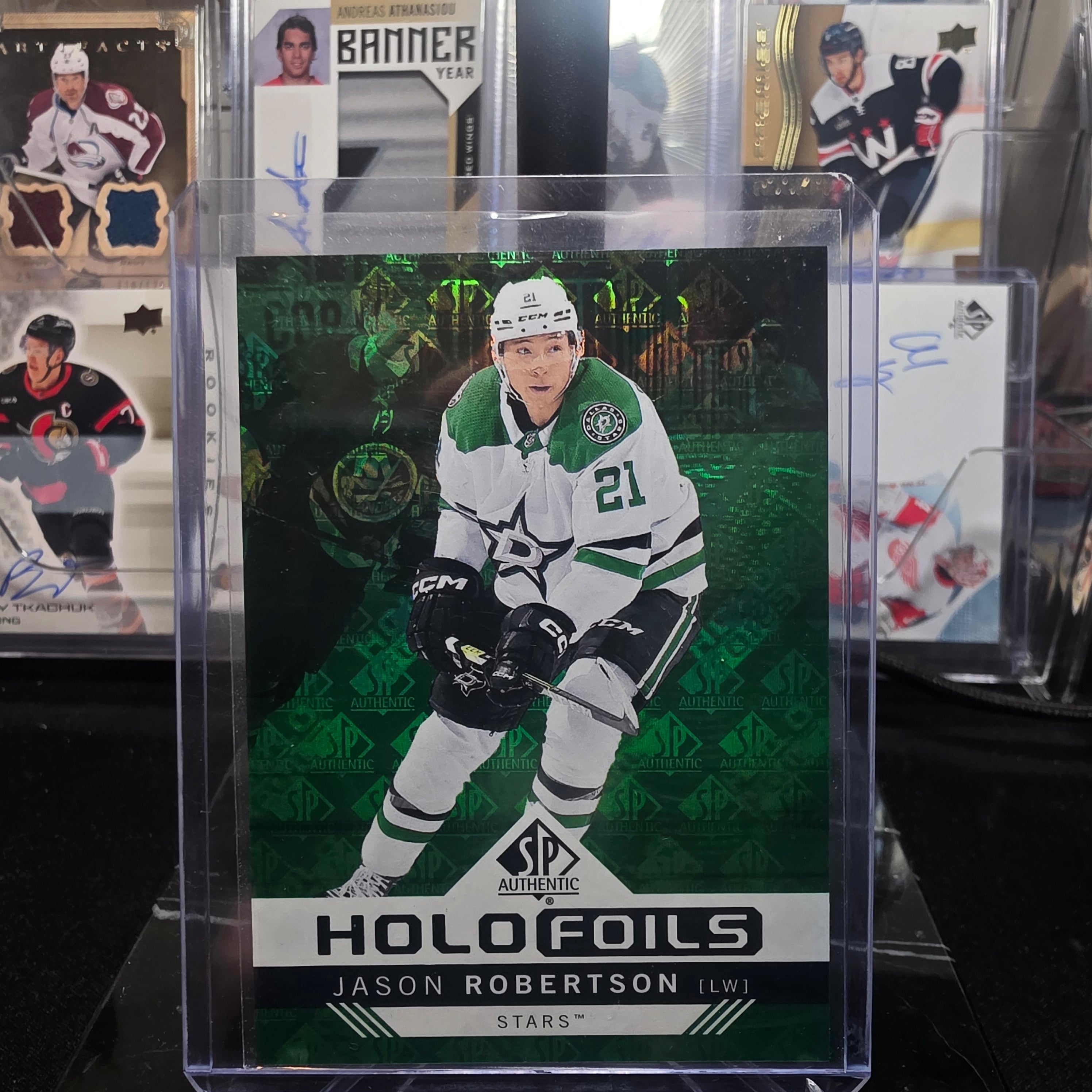 2024-25 SP Authentic Holofoils HF-35 Jason Robertson Dallas Stars