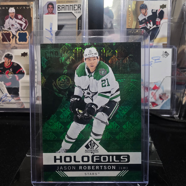 2024-25 SP Authentic Holofoils HF-35 Jason Robertson Dallas Stars