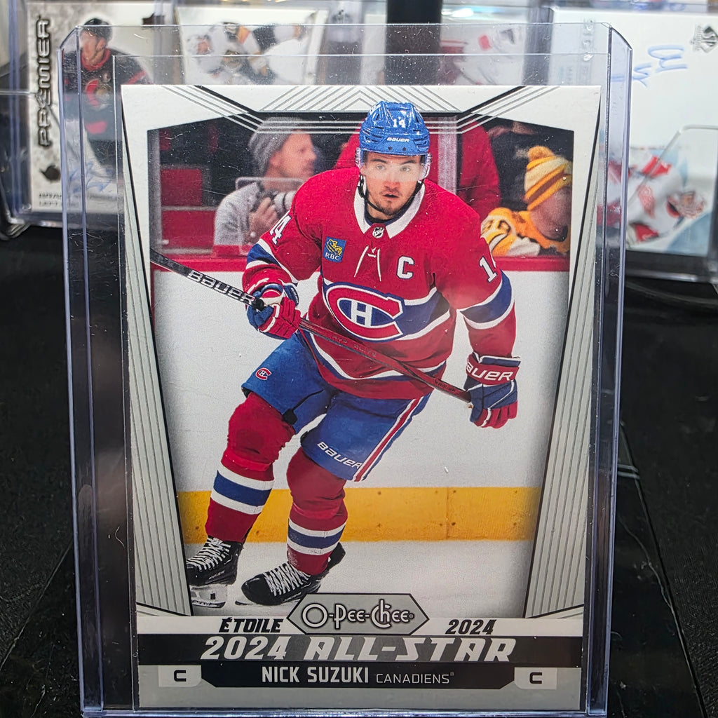 2024-25 O-Pee-Chee 521 Nick Suzuki 2024 All-Star Montreal Canadiens