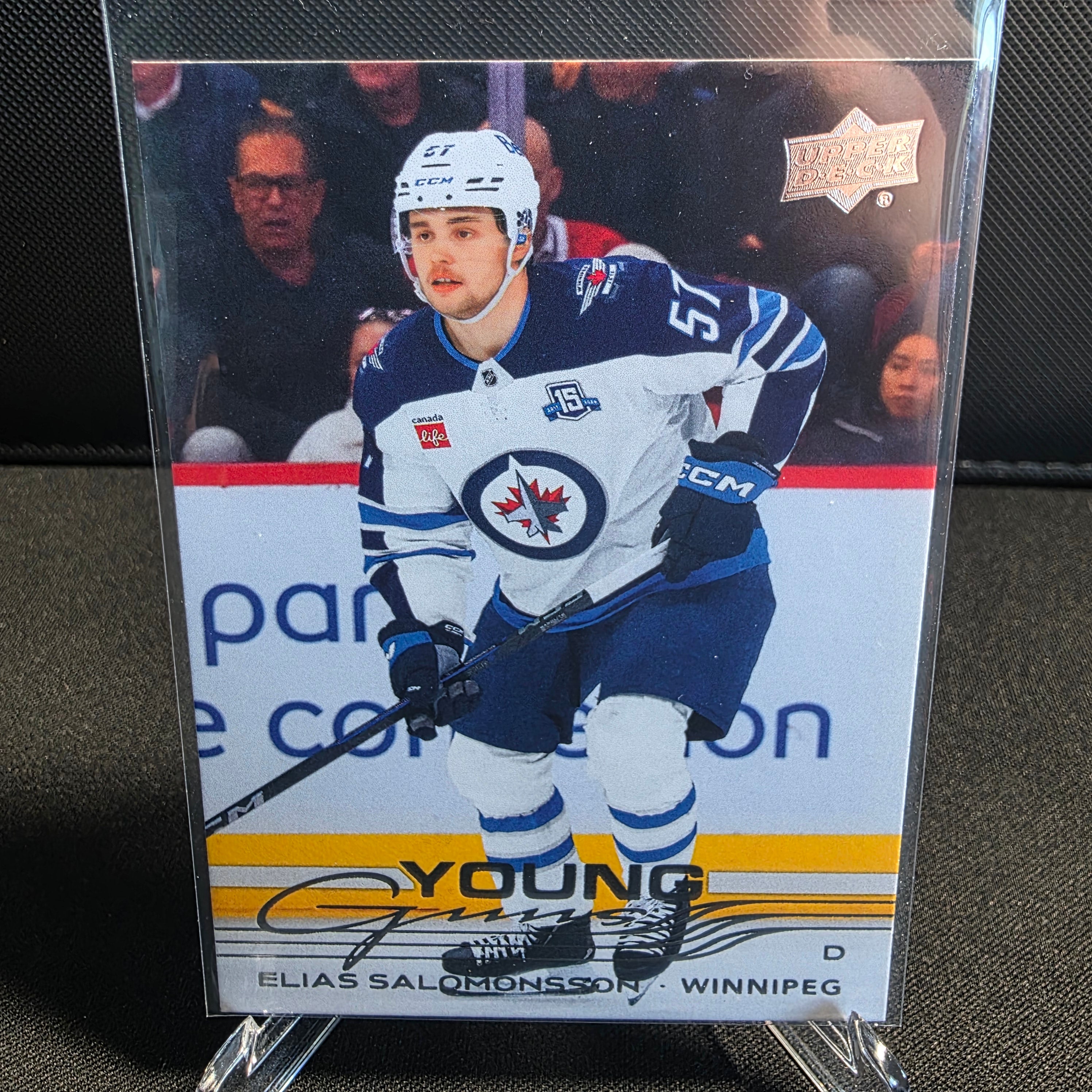 2025-26 Upper Deck Extended Series Young Guns 736 Elias Salomonsson Winnipeg Jets RC