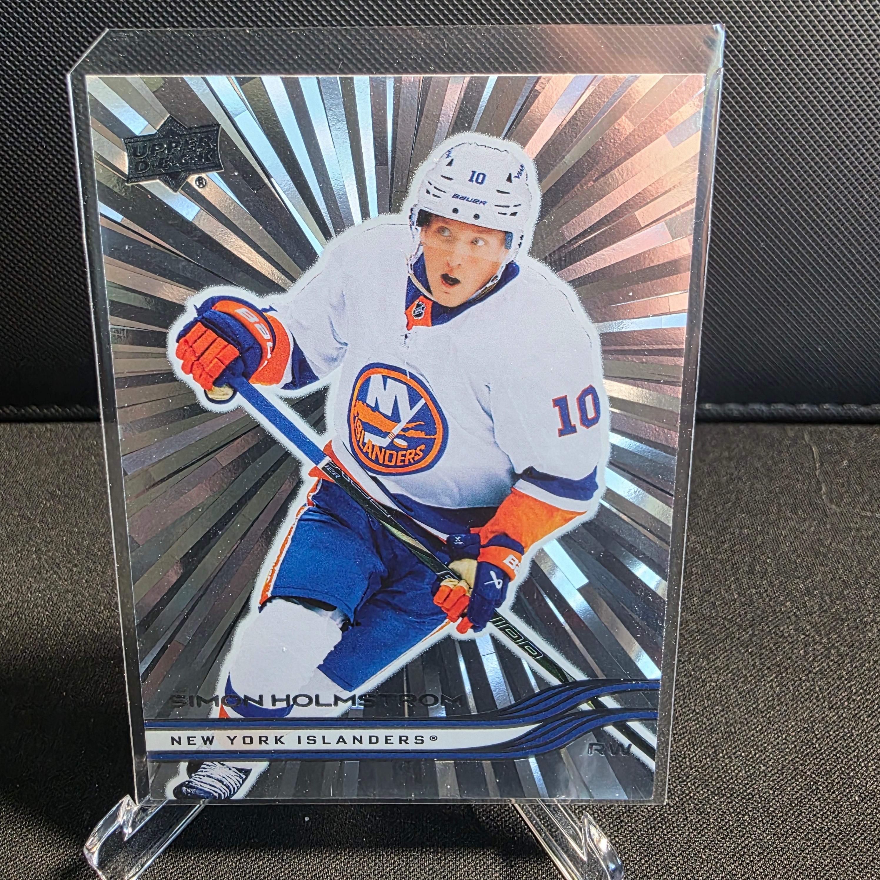 2025-26 Upper Deck Extended Series Outburst 581 Simon Holmstrom New York Islanders