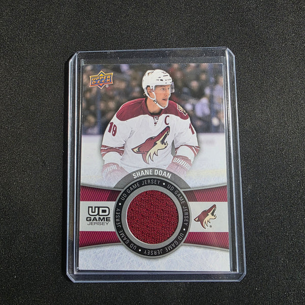 2014-15 Upper Deck UD Game Jersey Shane Doan Arizona Coyotes