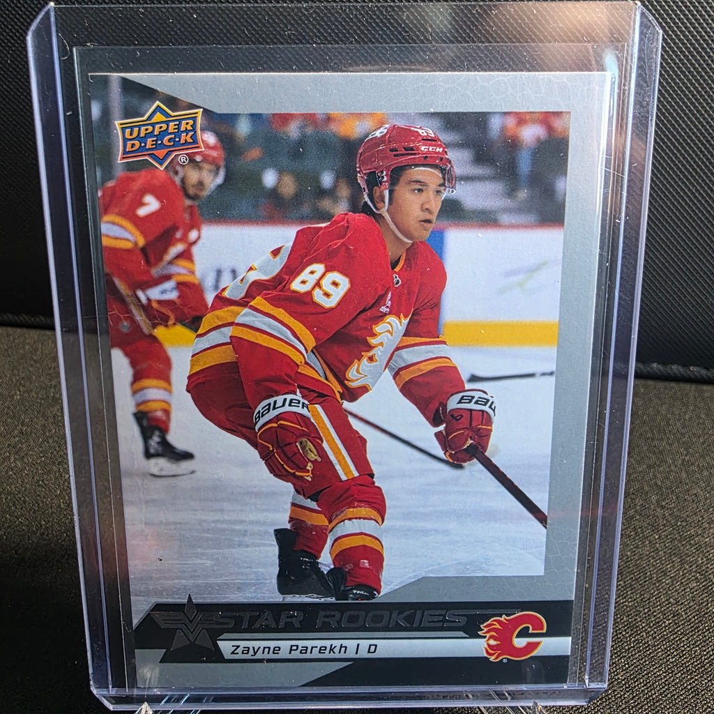 2025-26 Upper Deck Star Rookies Box Set 15 Zayne Parekh Calgary Flames