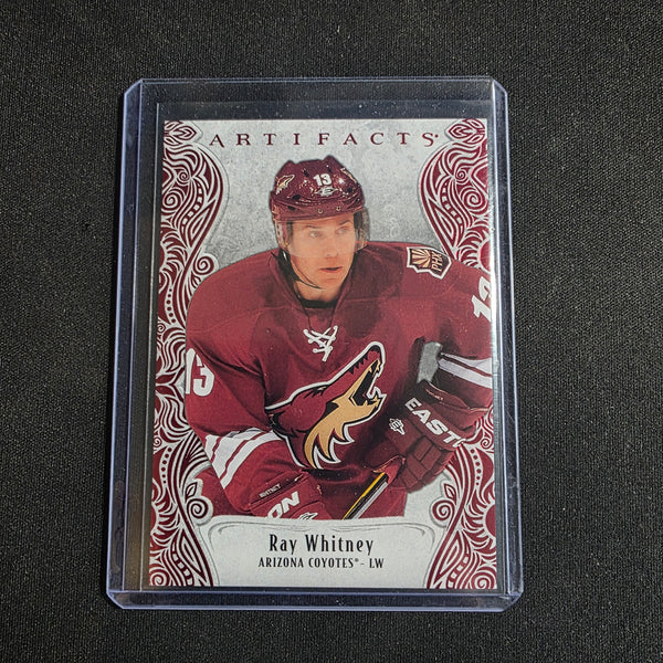 2025-26 UD Artifacts Ruby Red #156 Ray Whitney 051/599 Coyotes