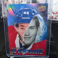 2025-26 Upper Deck Series 2 P-45 UD Portraits Lane Hutson Montreal Canadiens