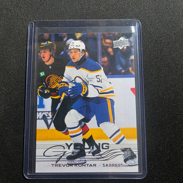 2025-26 UD Extended Trevor Kuntar Young Guns #704 Buffalo Sabres