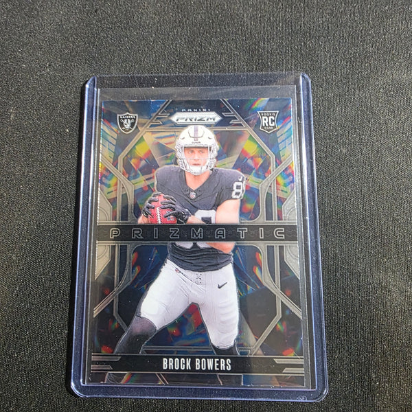 2024 Panini Prizm Football Brock Bowers RC Rookie Prizmatic #20