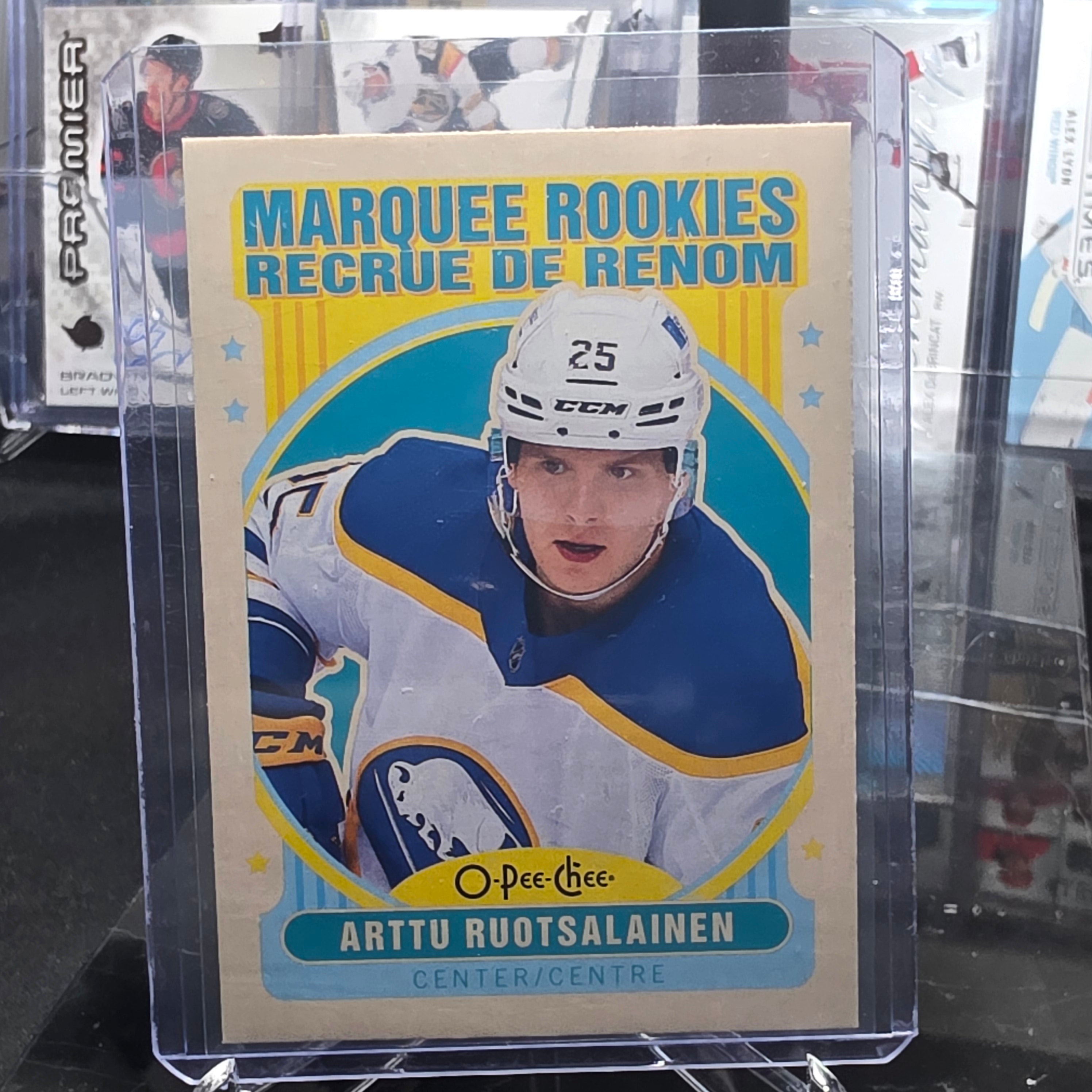 2021-22 O-Pee-Chee Arttu Ruotsalainen #521 Marquee Rookies Retro Buffalo Sabres