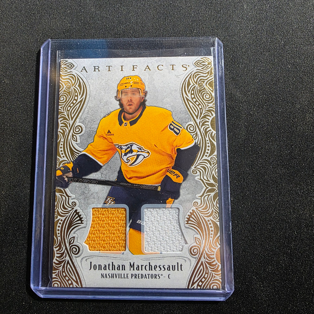 2025-26 Upper Deck Artifacts - Gold Materials Jonathan Marchessault  /199