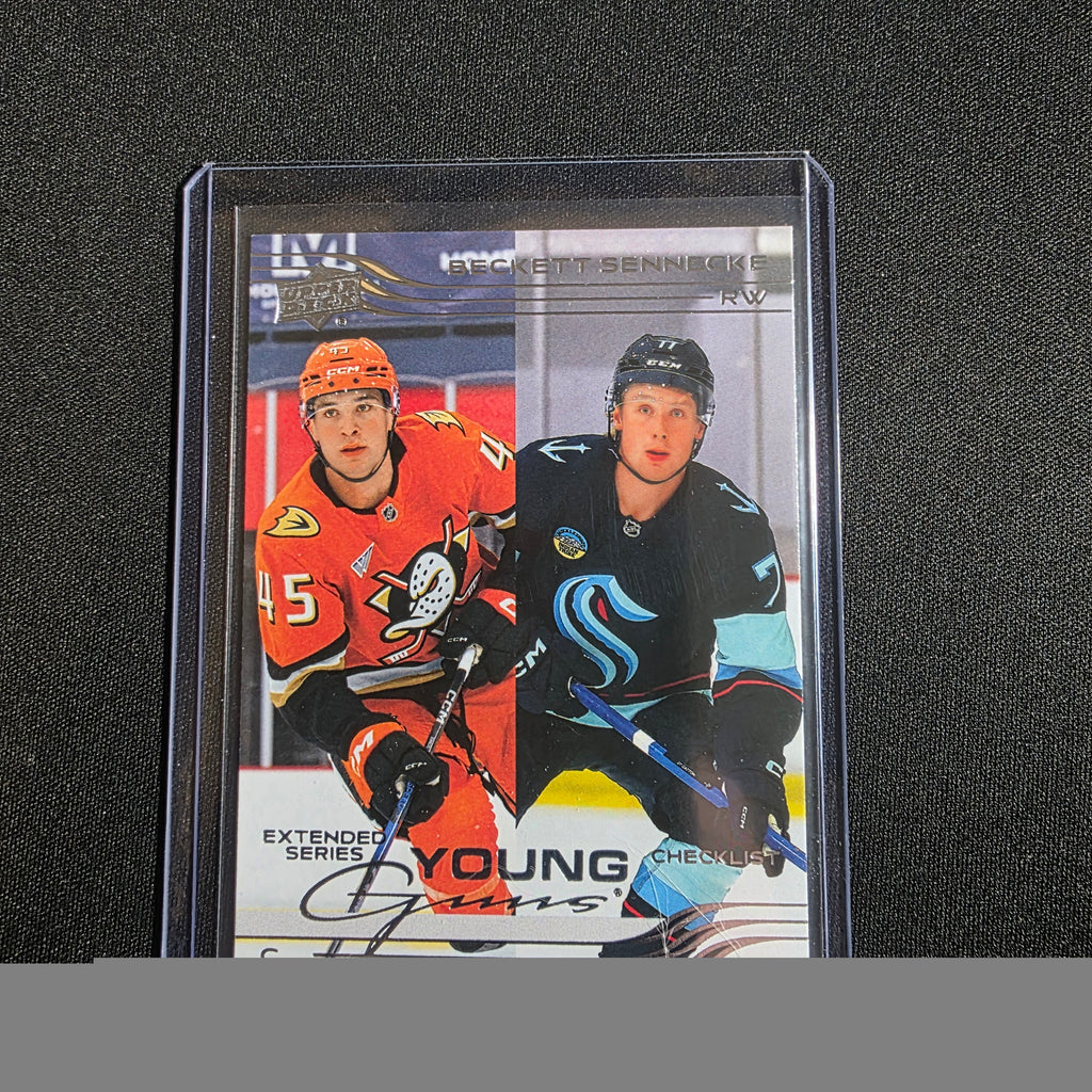 Beckett Sennecke Berkly Catton 2025-26 Upper Deck Extended Young Guns Checklist
