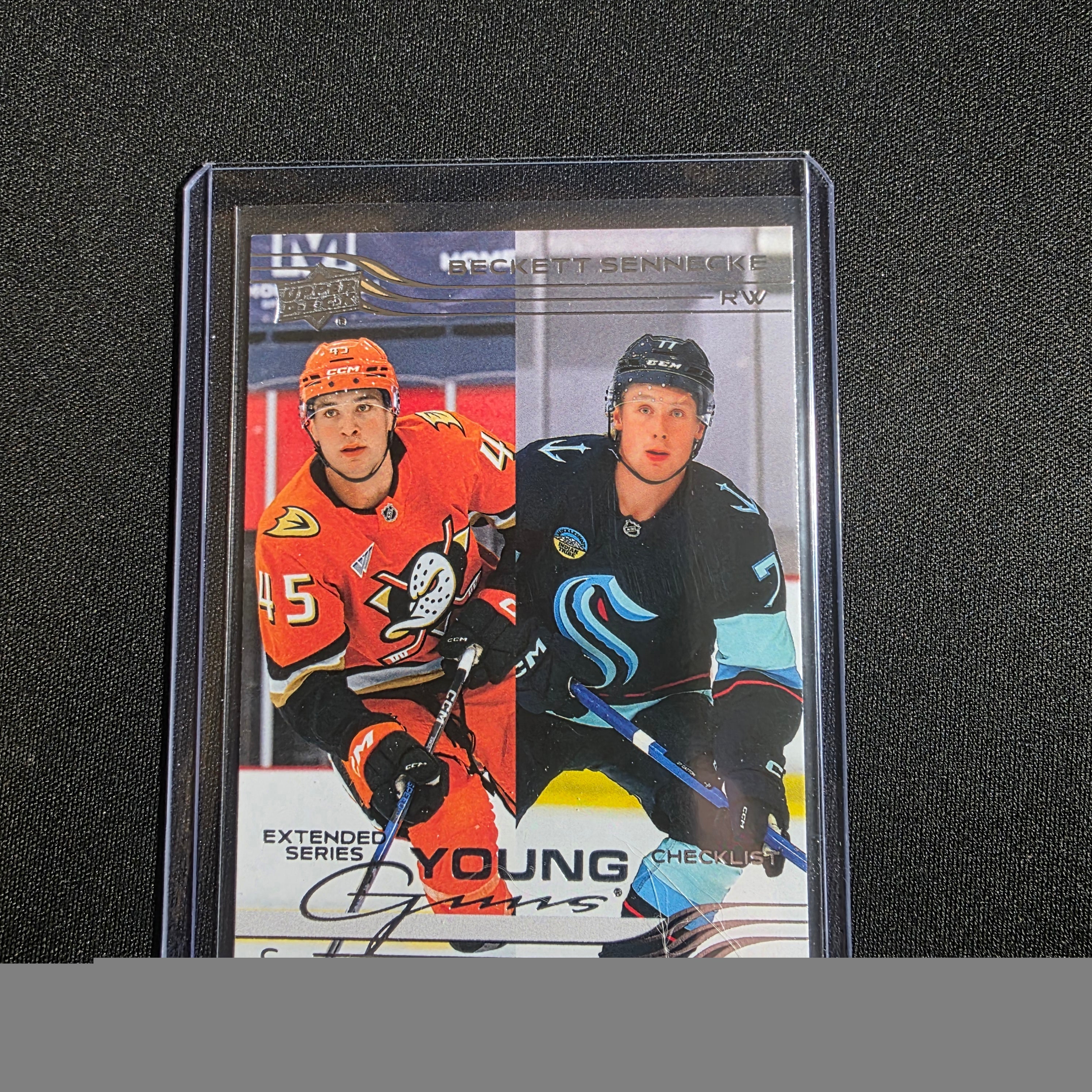 Beckett Sennecke Berkly Catton 2025-26 Upper Deck Extended Young Guns Checklist
