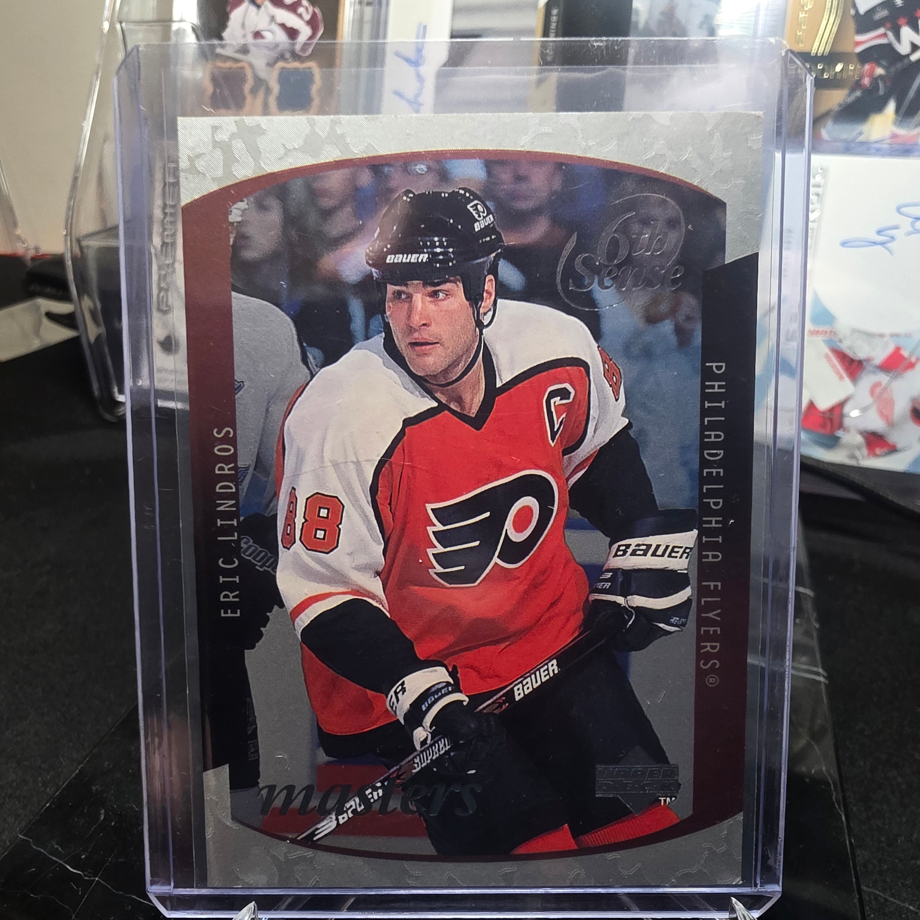 1997-98 Upper Deck Masters The Masters 6th Sense SS17 Eric Lindros Philadelphia Flyers 1657/2000