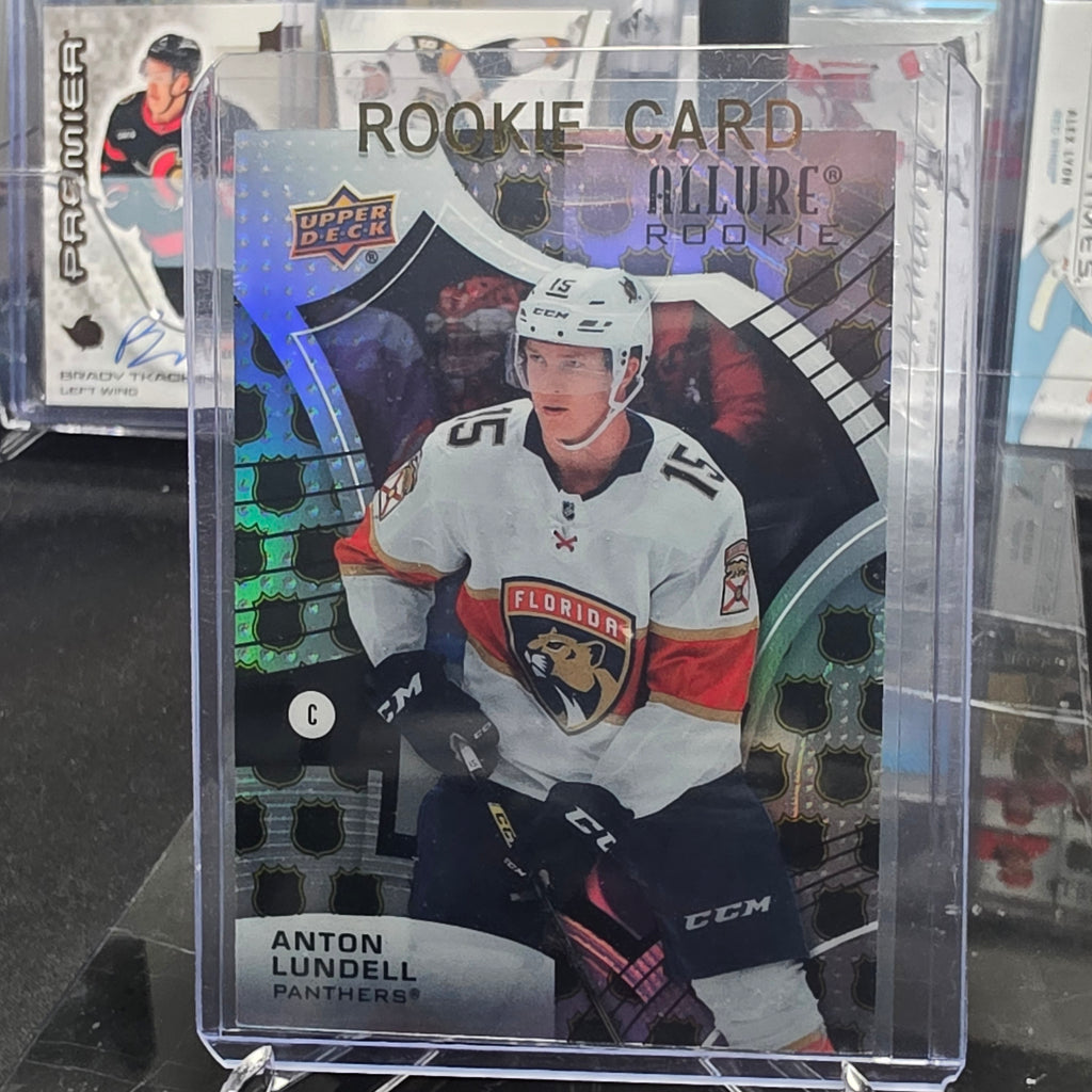 2021-22 Upper Deck Allure Anton Lundell #105 Rookie Florida Panthers