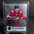 2021-22 SP Authentic SP Top Rookies TR-18 Anton Lundell Florida Panthers