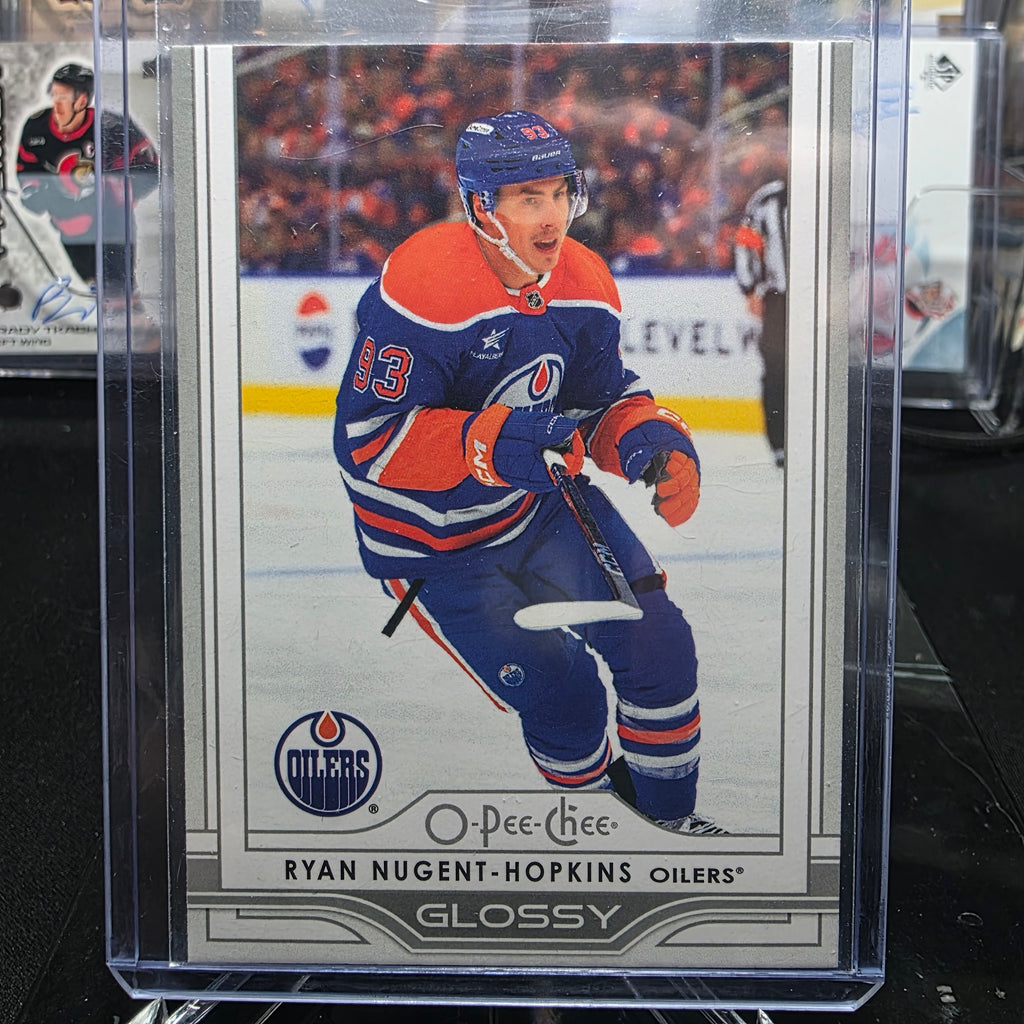 2025-26 Upper Deck Series 1 O-Pee-Chee Glossy OG-1 Ryan Nugent-Hopkins Edmonton Oilers