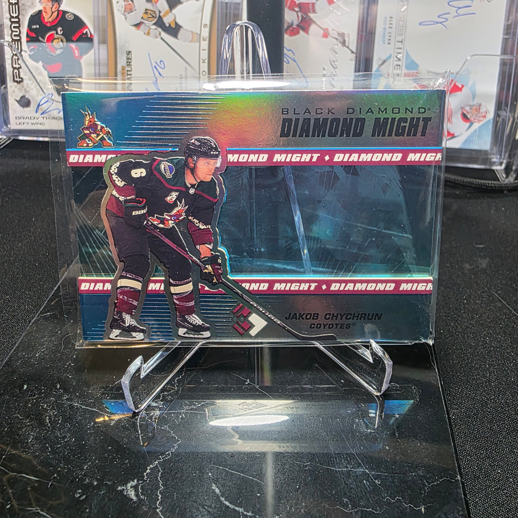 2021-22 Upper Deck Black Diamond DM-JC Jakob Chychrun Diamond Might 46/99 Arizona Coyotes