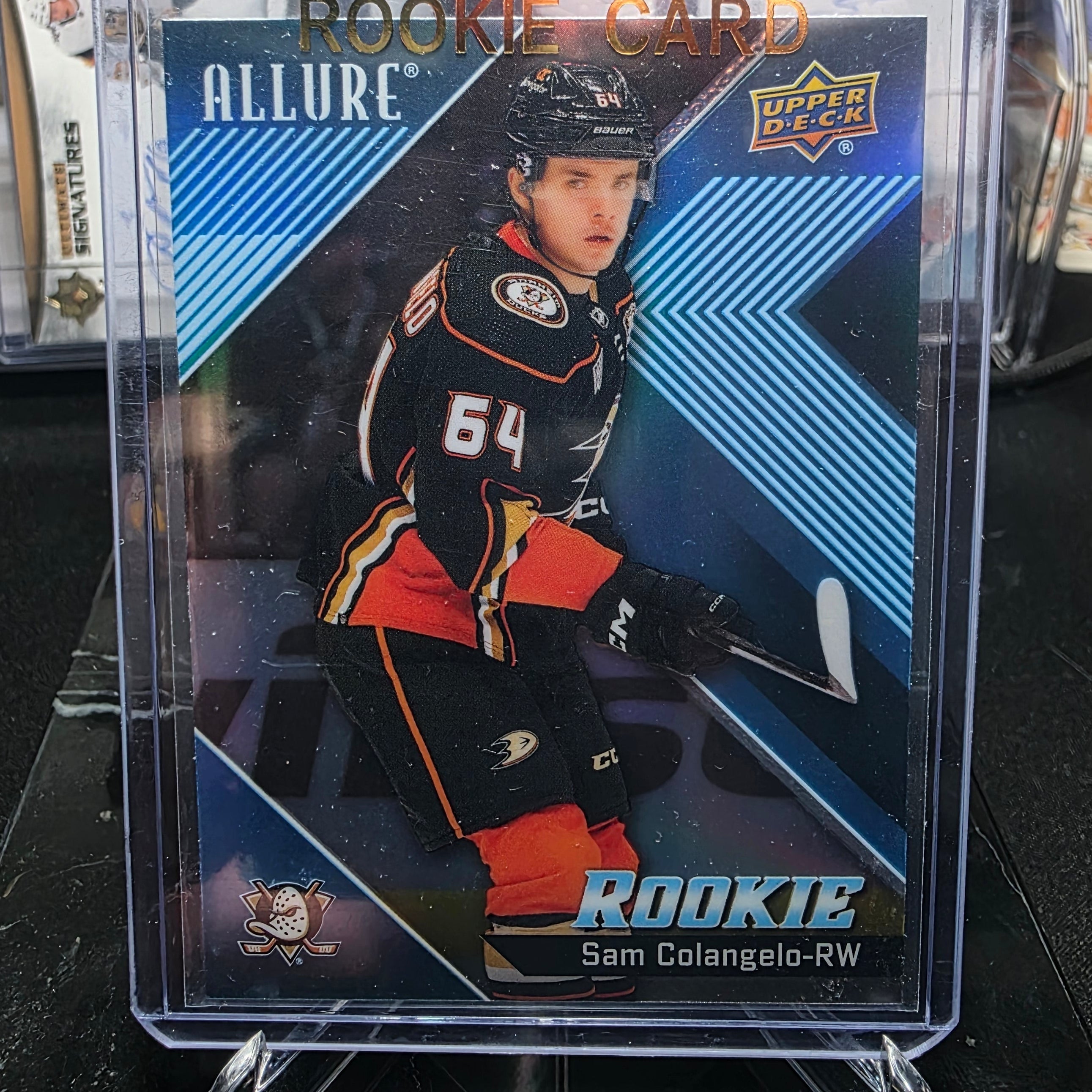 2024-25 Upper Deck Allure Sam Colangelo #150 Rookie Anaheim Ducks