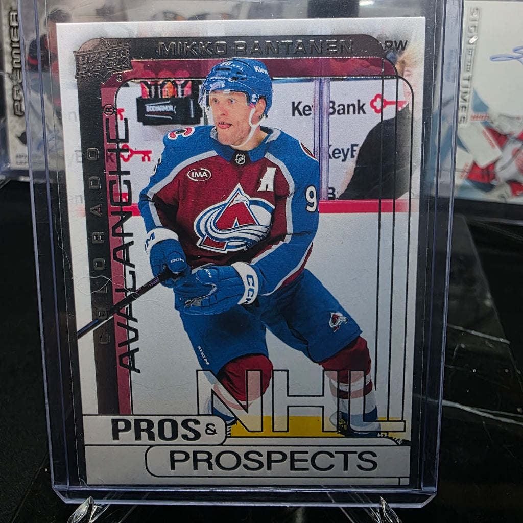 2024-25 Upper Deck Extended Series Mikko Rantanen #PP-31 Pros & Prospects Colorado Avalanche