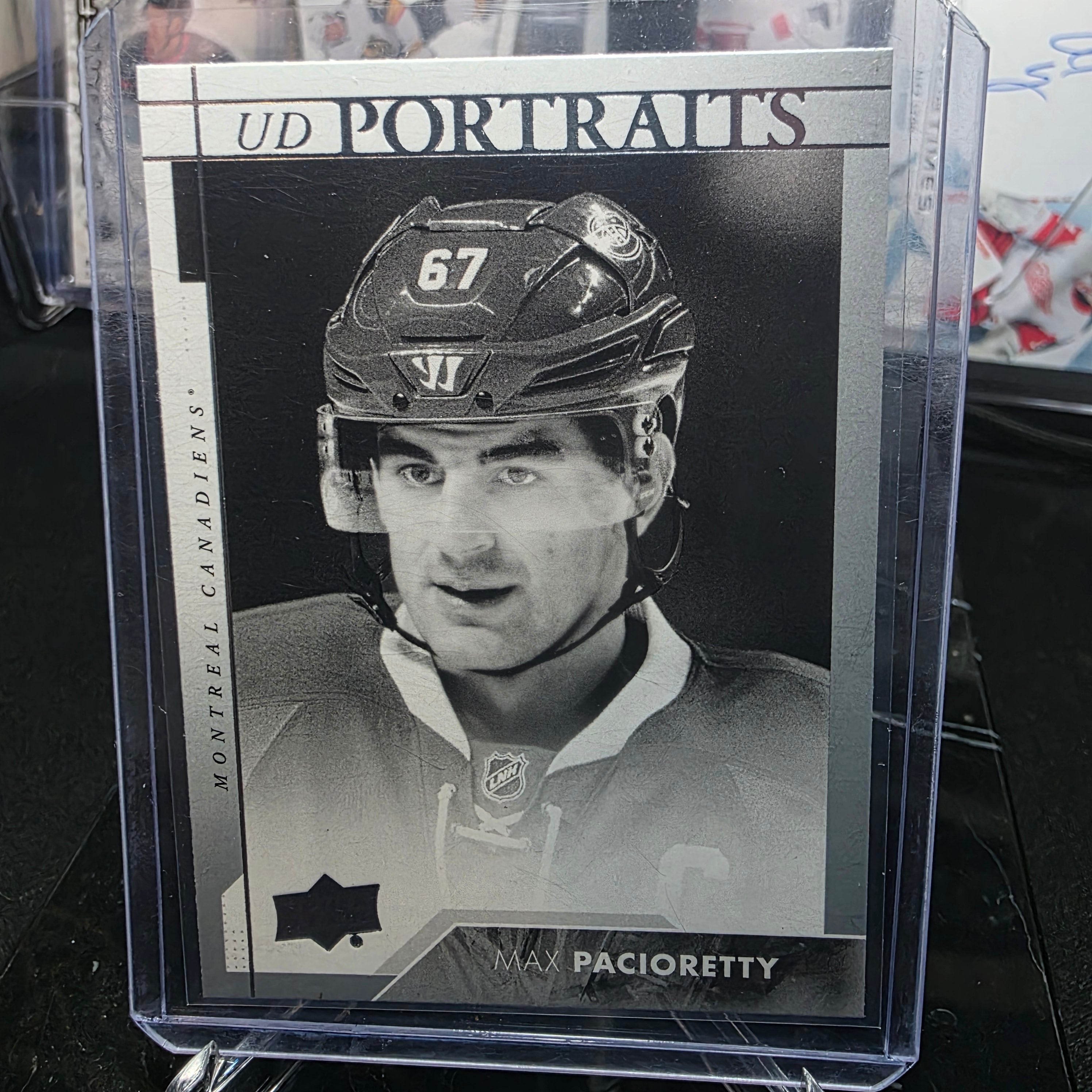2017-18 Upper Deck Series 1 P-28 UD Portraits Max Pacioretty Montreal Canadiens