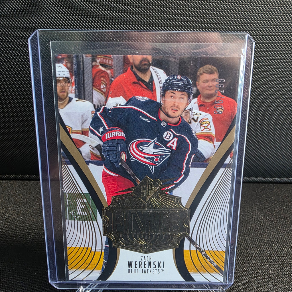 2025-26 SPx 7 Zach Werenski Gold /299 Columbus Blue Jackets