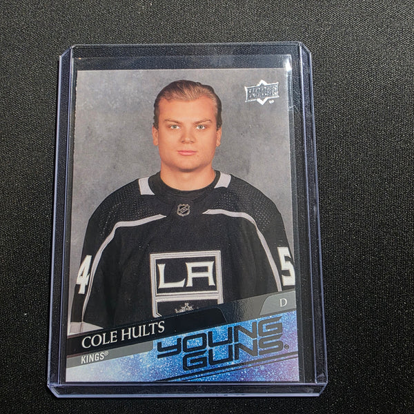 2020-21 UD Extended Cole Hults Young Guns #724 Los Angeles Kings
