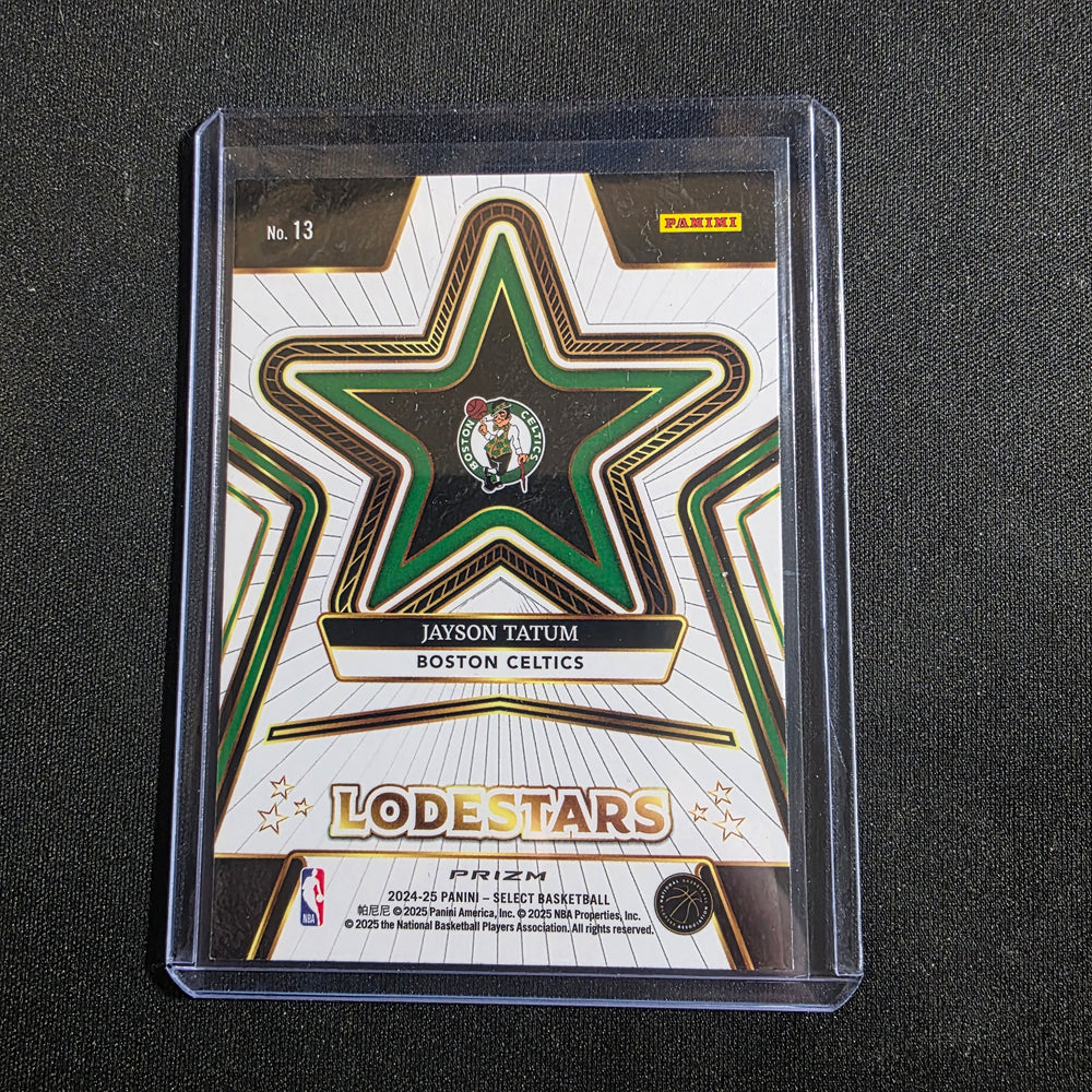 Panini Select 2024-25 Lodestars Insert Jayson Tatum Celtics #13