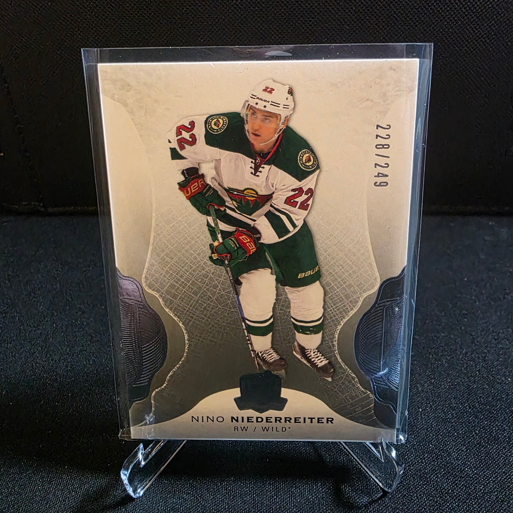 2016-17 UD The Cup Nino Niederreiter 228/249 Patch 49 Minnesota Wild