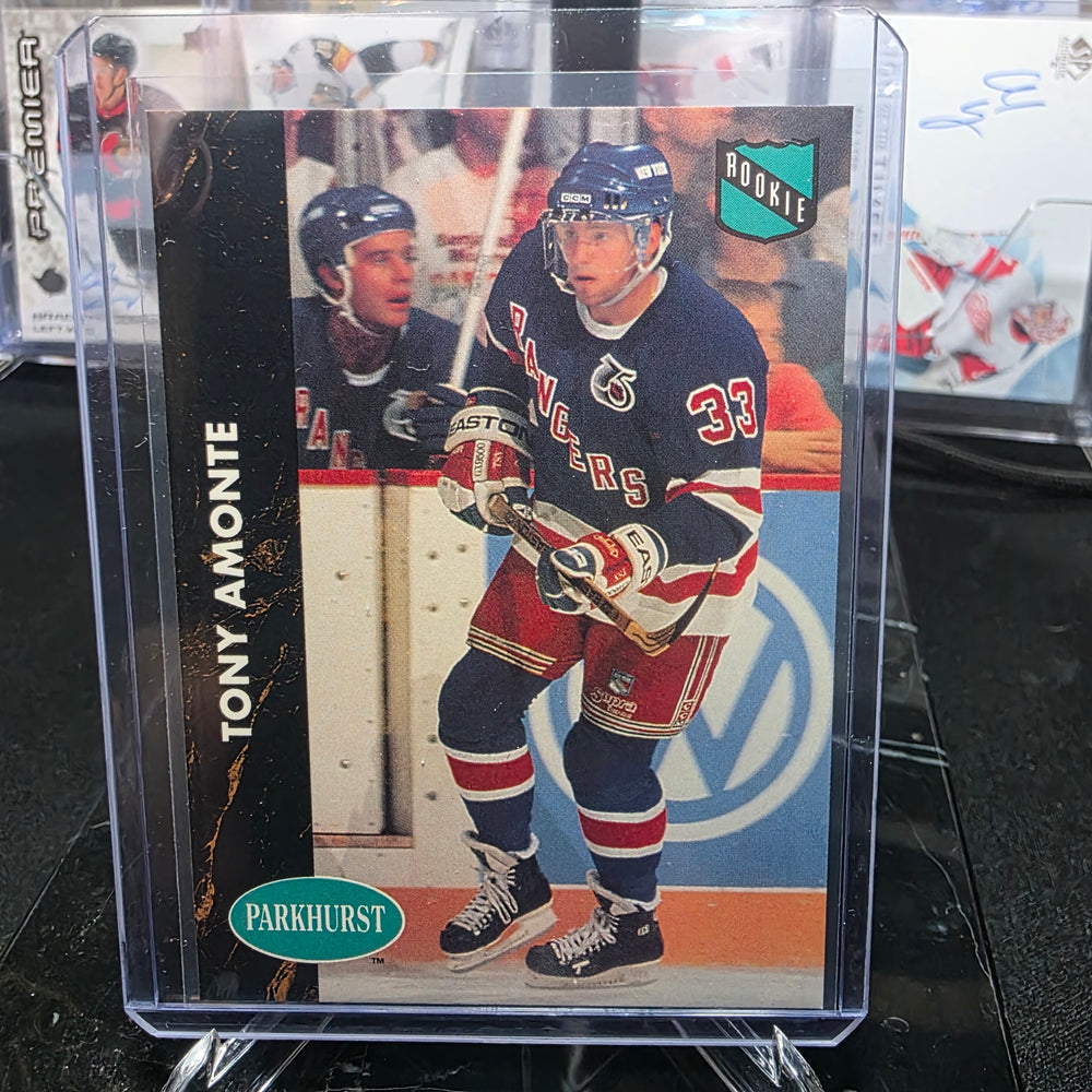 1991-92 Parkhurst Tony Amonte #114 Rookie New York Rangers