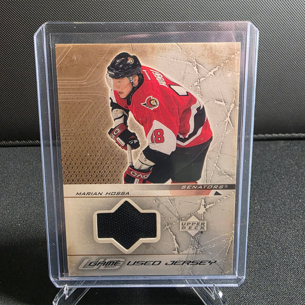 2004-05 Upper Deck UD Game Used Jersey Marian Hossa UD-MH Senators