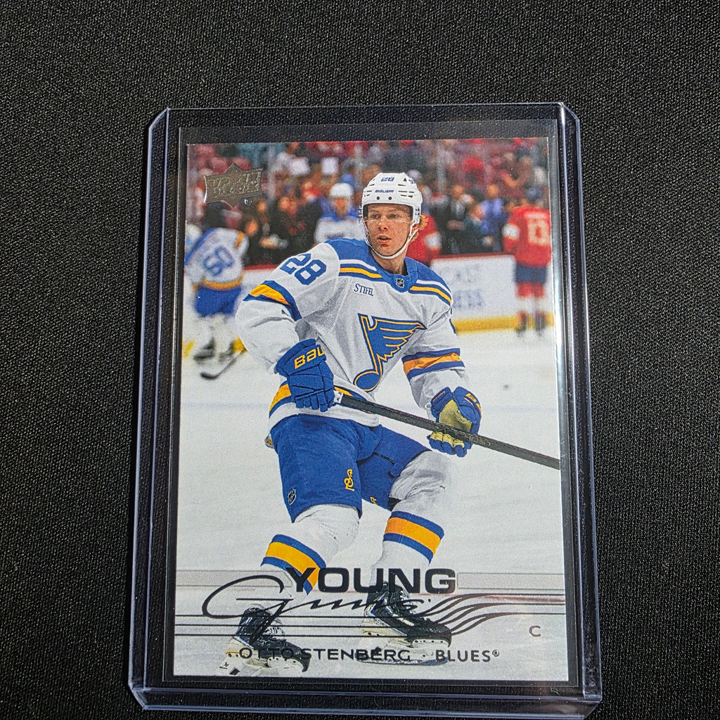 2025-26 Upper Deck Extended Series Young Guns 711 Otto Stenberg St. Louis Blues