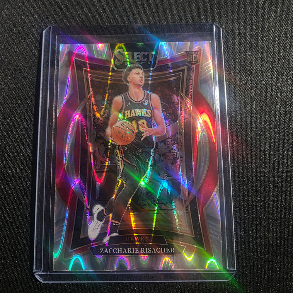 Panini 2024-25 Select Prizm Zaccharie Risacher #86 Atlanta Hawks Rookie