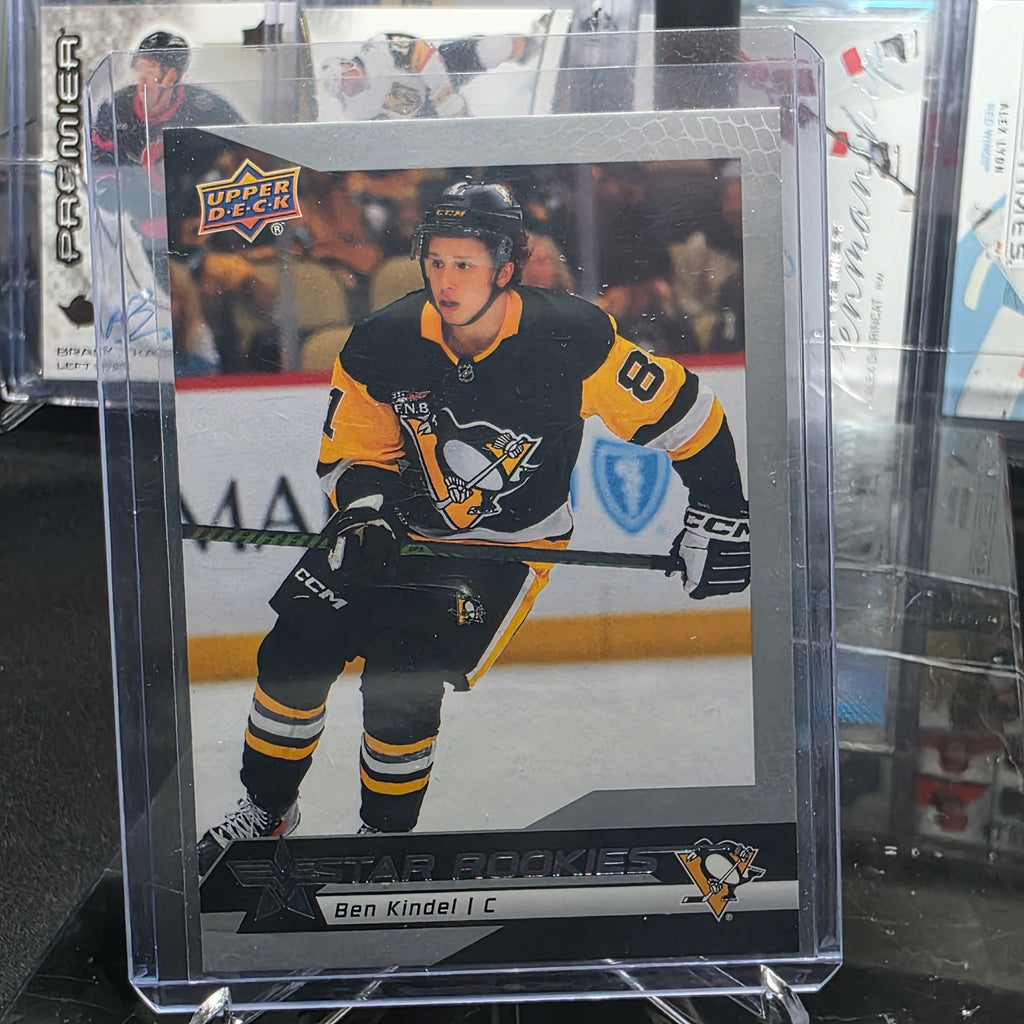 2025-26 Upper Deck Star Rookies Ben Kindel #2 Pittsburgh Penguins