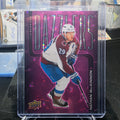 2025-26 Upper Deck Series 2 Nathan MacKinnon Dazzlers Pink #DZ-59 (Colorado Avalanche)