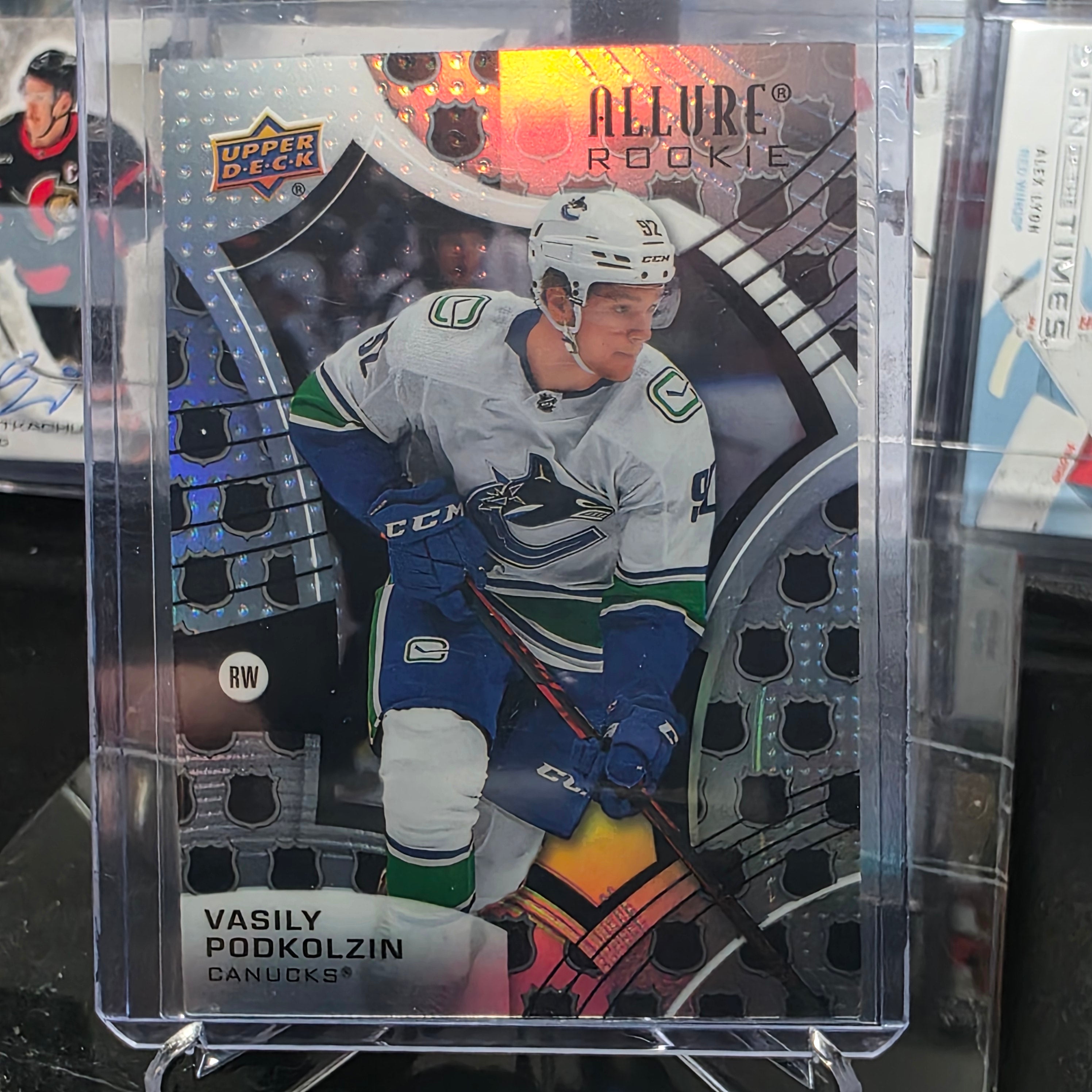 2021-22 Upper Deck Allure Vasily Podkolzin #107 Rookie Vancouver Canucks