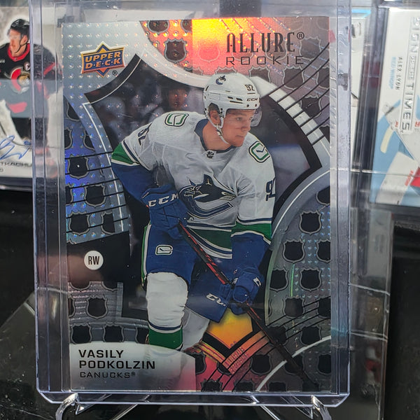 2021-22 Upper Deck Allure Vasily Podkolzin #107 Rookie Vancouver Canucks
