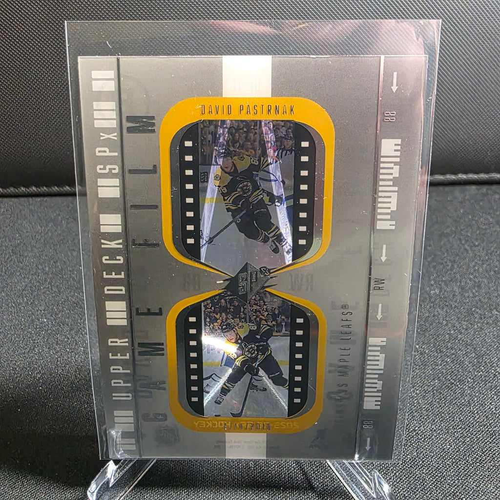 2025-26 Upper Deck SPx Game Film David Pastrnak GF-11 Bruins