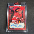 2025 Leaf Metal Brett Hull Auto Red 6/13 BA-BH1 Detroit Red Wings