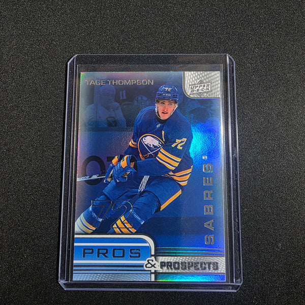 2025-26 Upper Deck Extended Series Pros & Prospects PP-38 Tage Thompson Buffalo Sabres